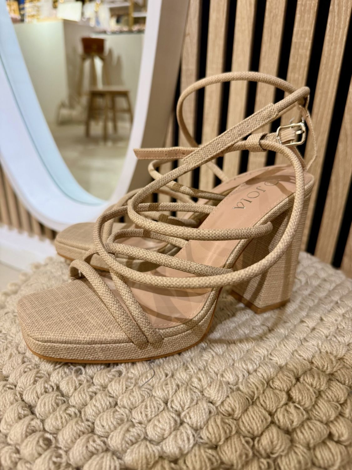 Sandel heel strik Fay H8-1072T