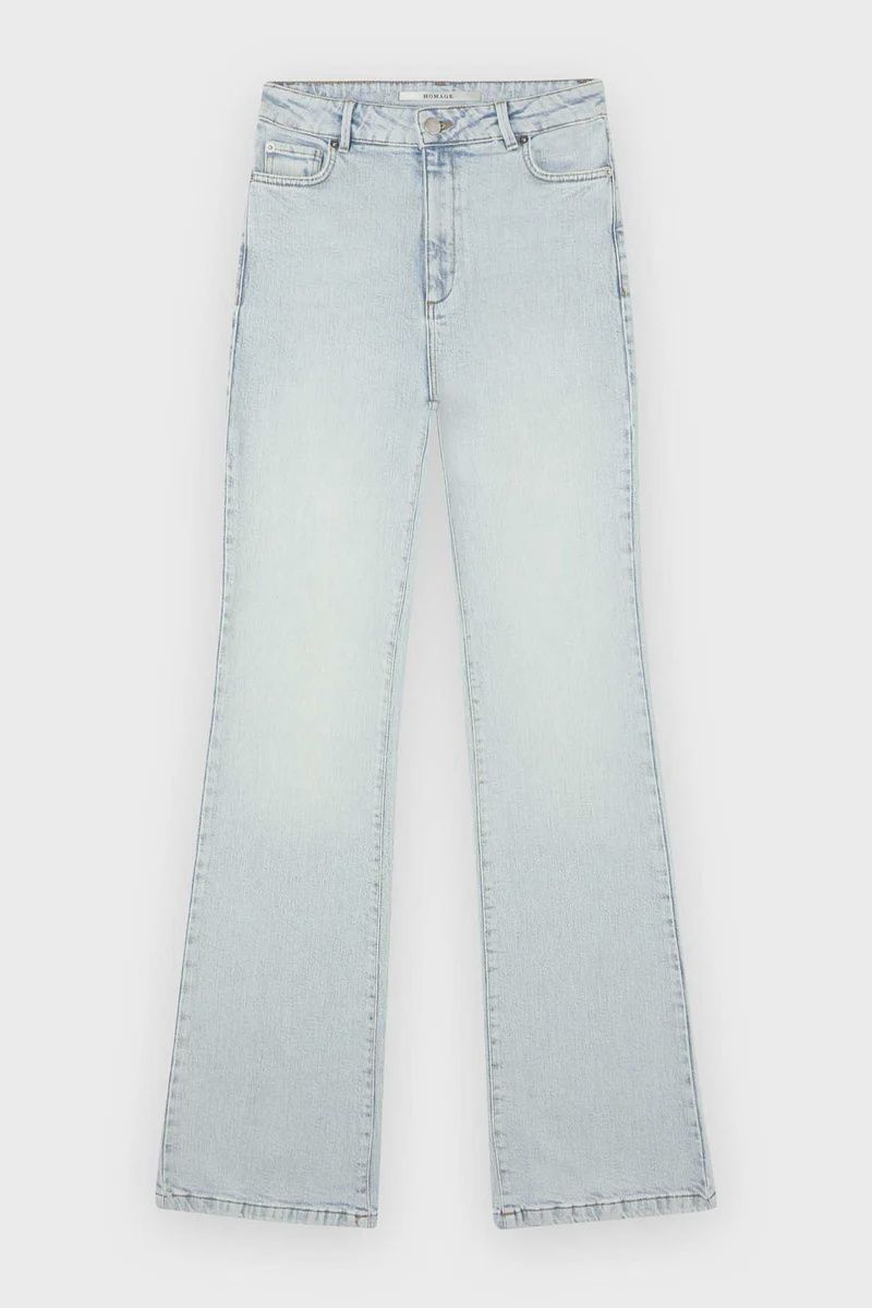 Elisa - Straight Leg Jeans Light Blue