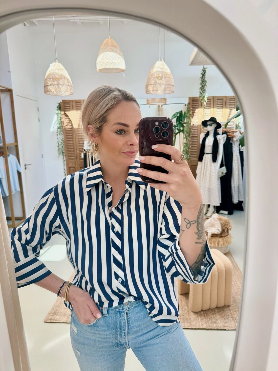 Blouse stripe Mascha 20186-1