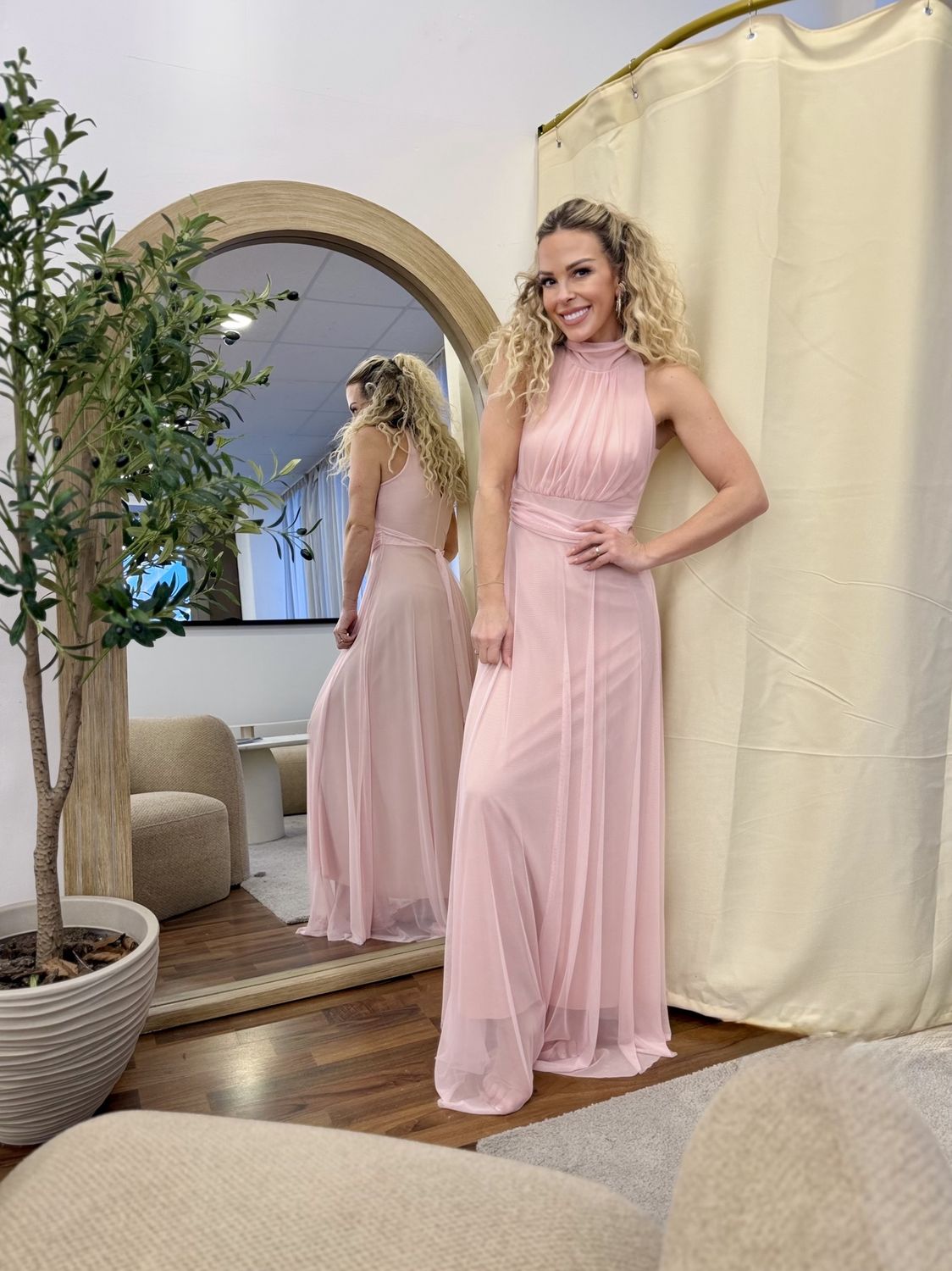 Dress Lieve, Kleur: Roze, Maat: One Size