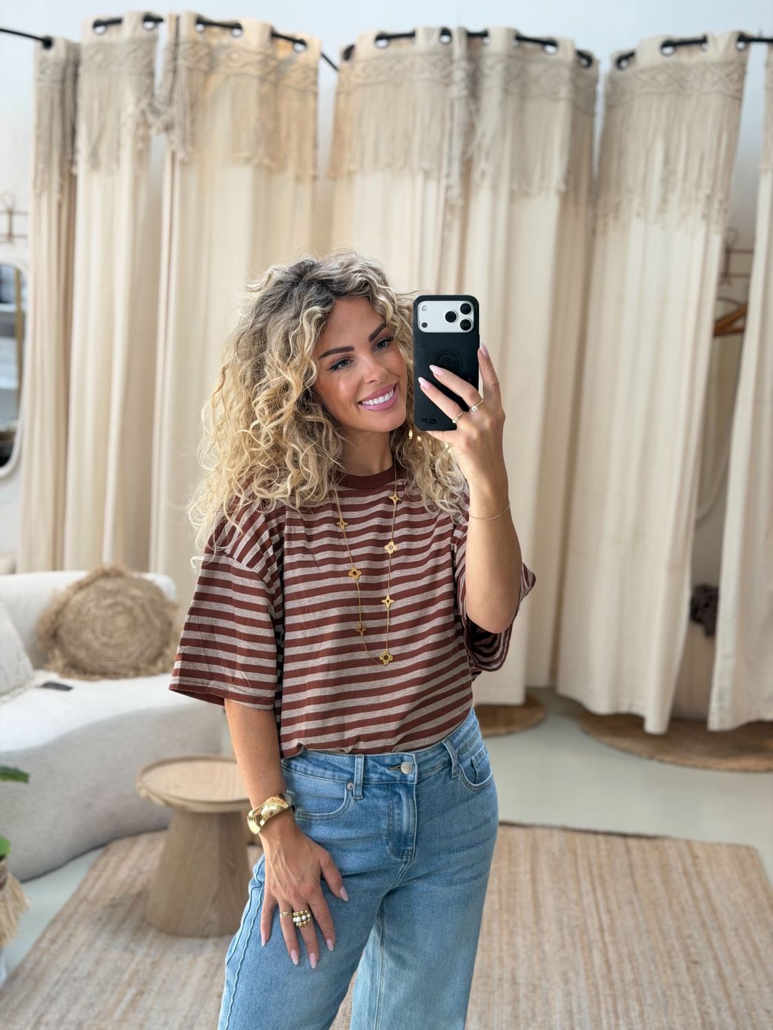 Shirt stripe Romy