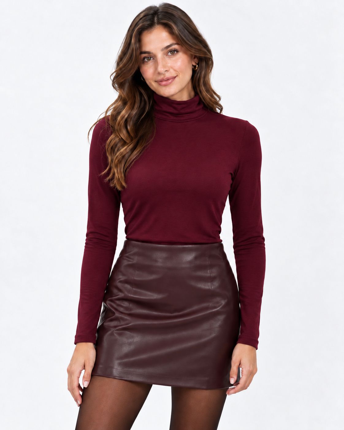 Midnight skirt, Kleur: Dark Berry, Maat: S