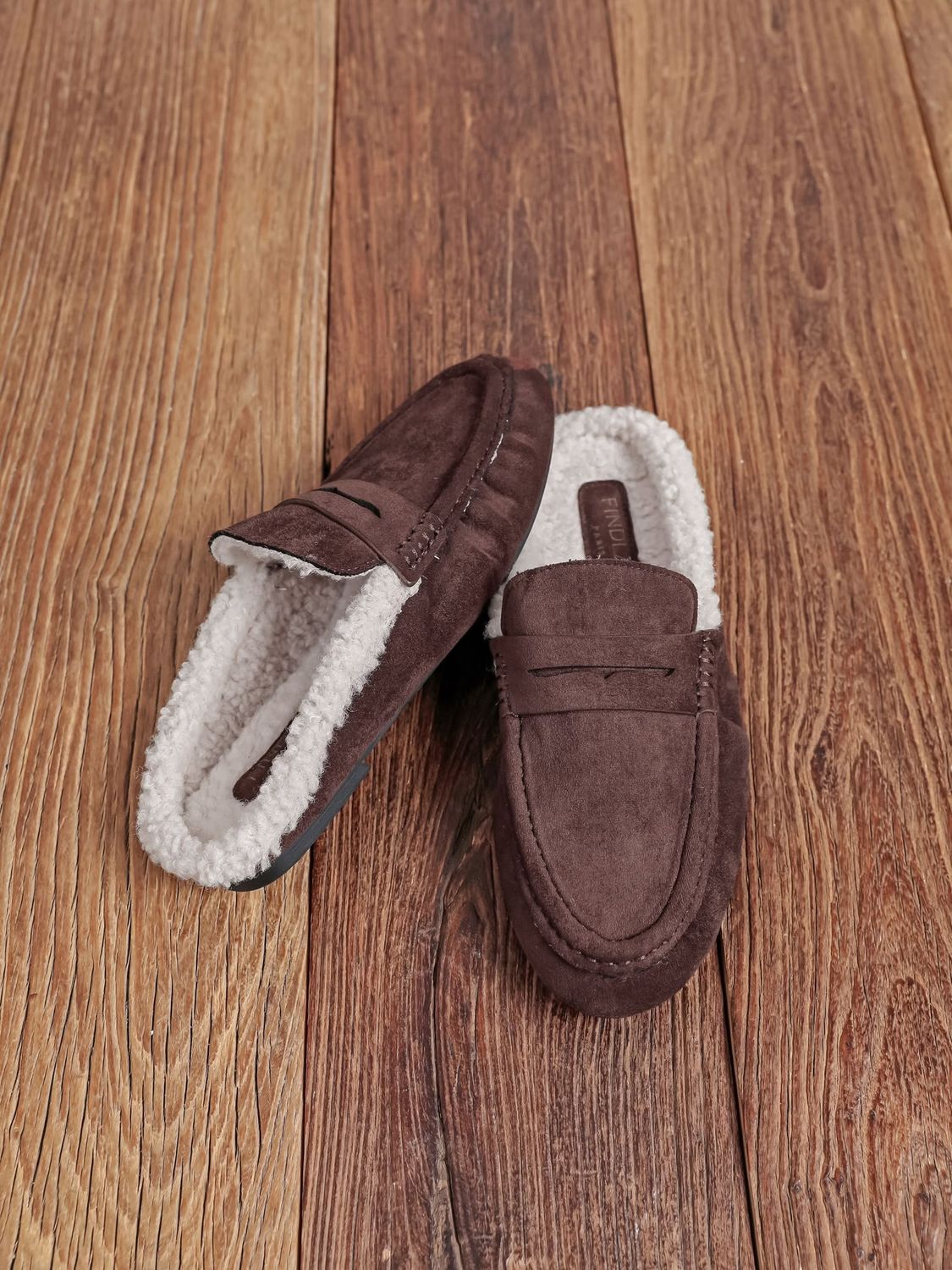 Coco Teddy Loafer, Kleur: Brown, Maat: 36