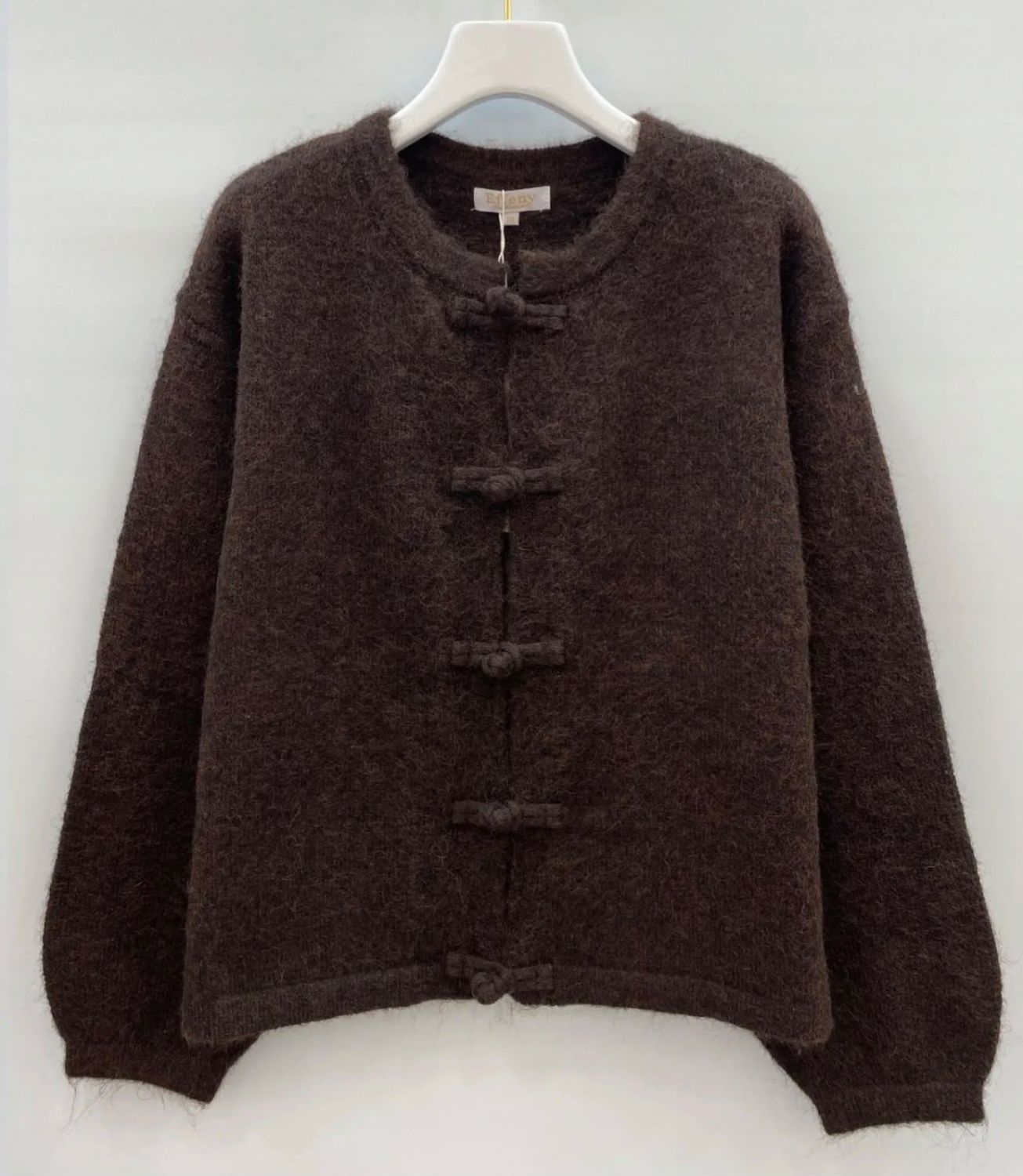 Vest Noelle, Kleur: Coffee, Maat: One Size
