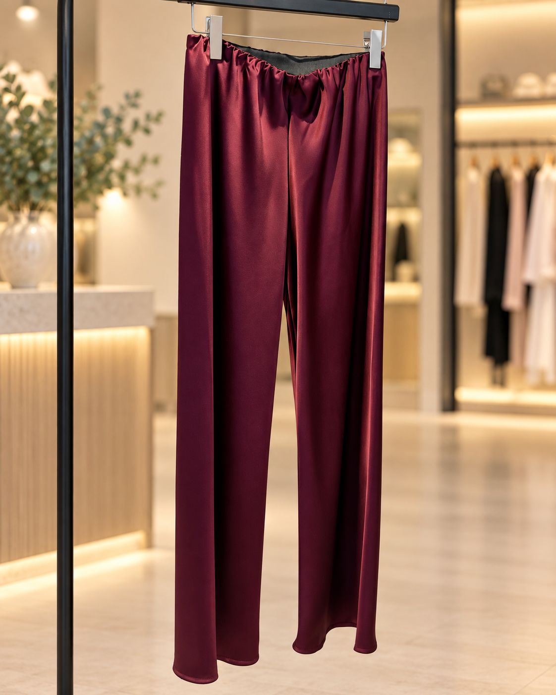Satin broek Roselle