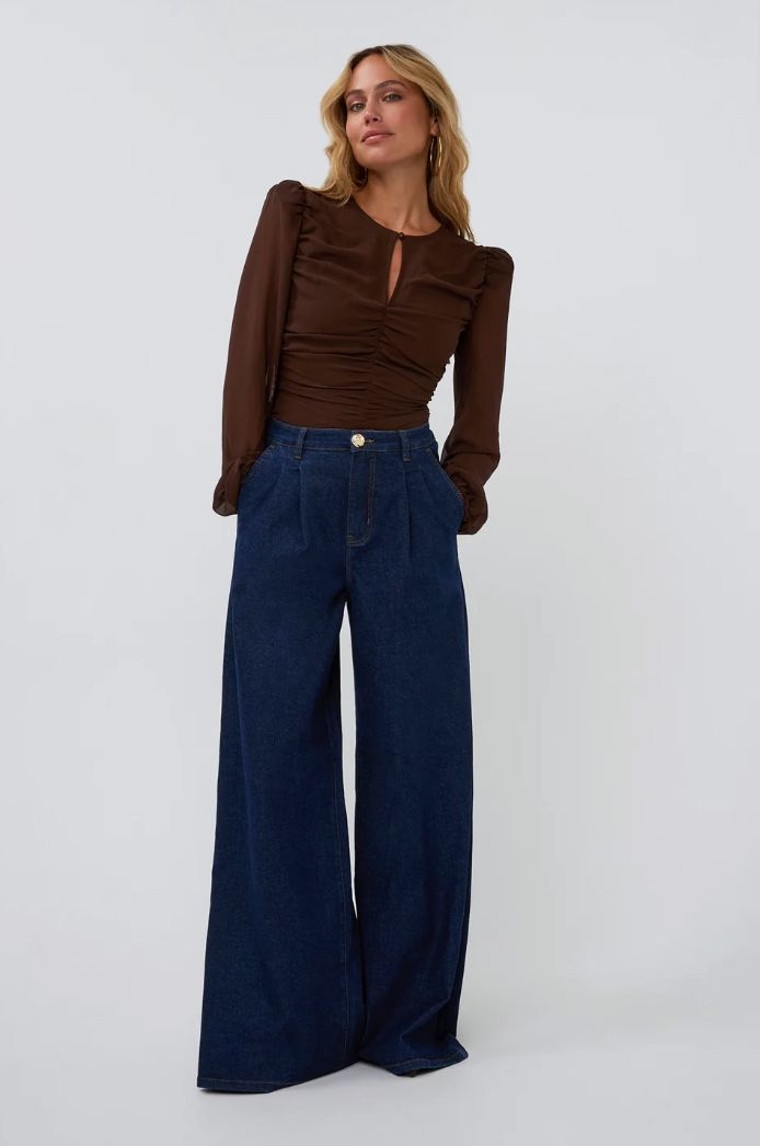 Aria Pants - Darker Blue