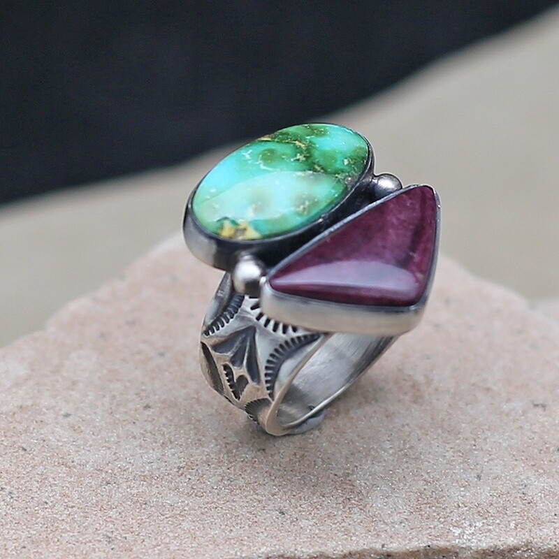 Multi color adjustable ring-Bil 769