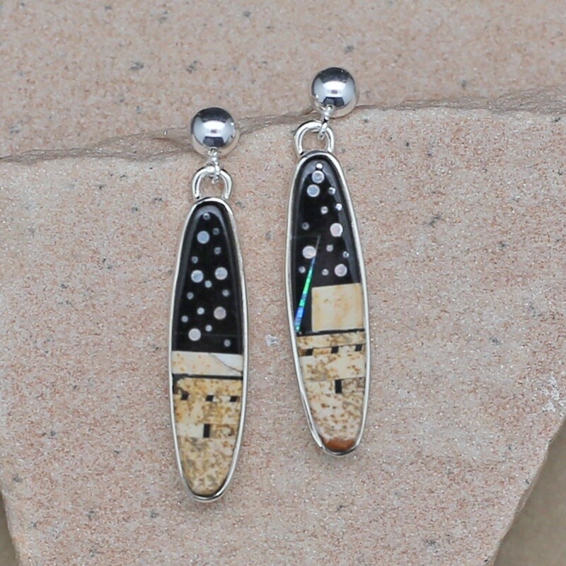 Adobe Pueblo dangle earrings