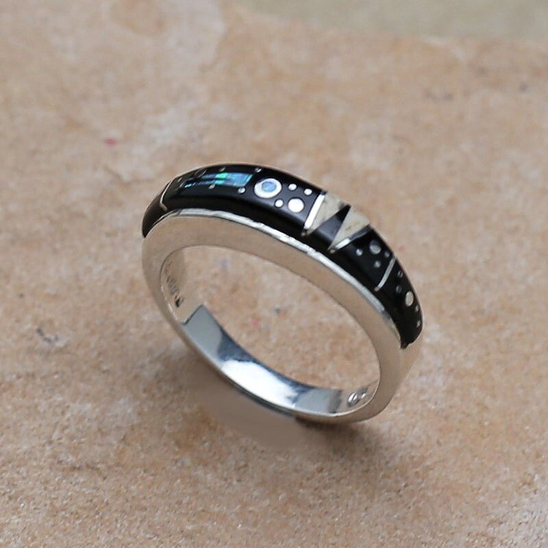 Thin night sky ring-NS 139