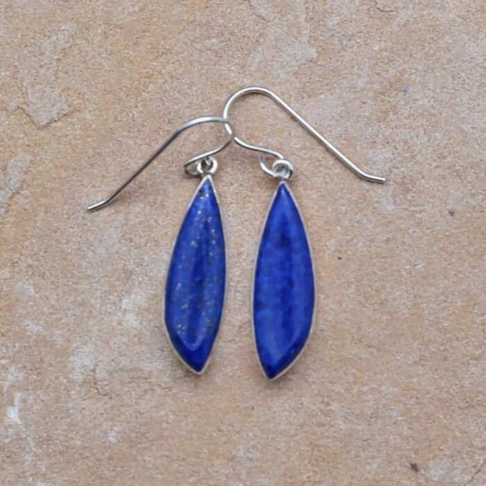 Dangle Lapis earrings
