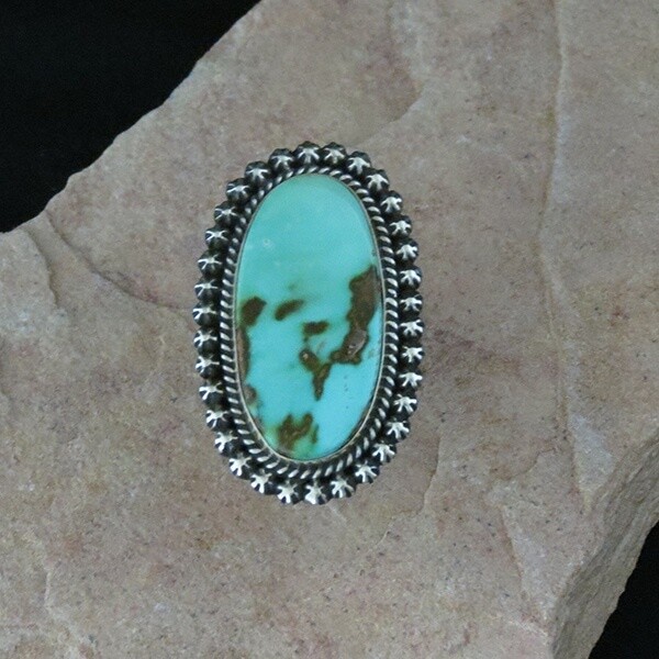 Happy Piasso ring with Royston Turquoise-BC 1078