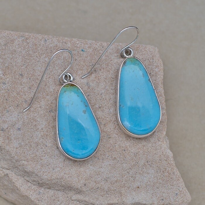 BIL 396 - Contemporary large dangle earrings