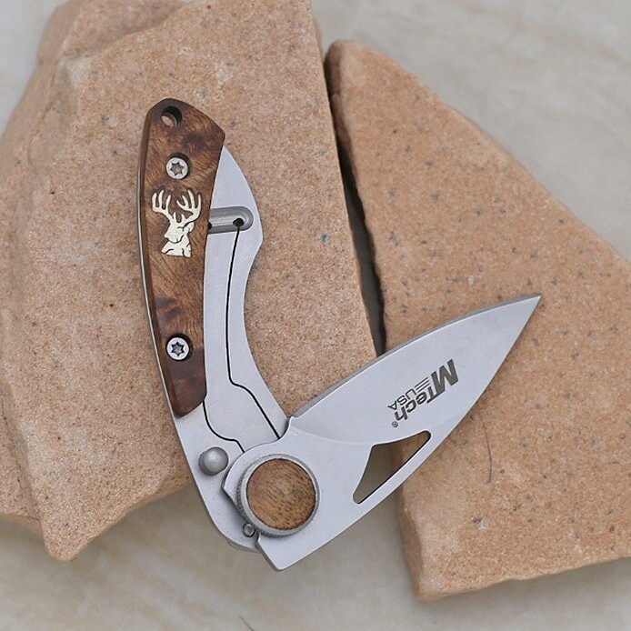 TG 125 MINI folding knife with ELK inlay