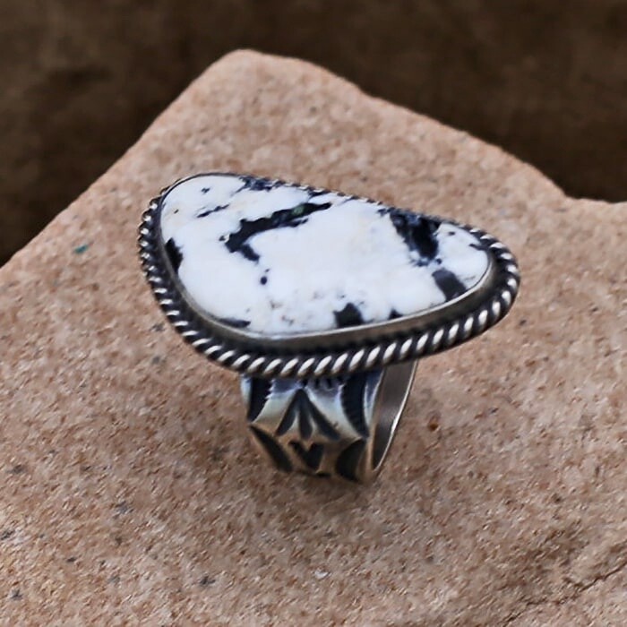 Bernyse Chavez White Buffalo adjustable ring