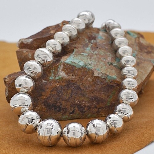 20&quot; Graduated sterling silver necklace - PN 130
