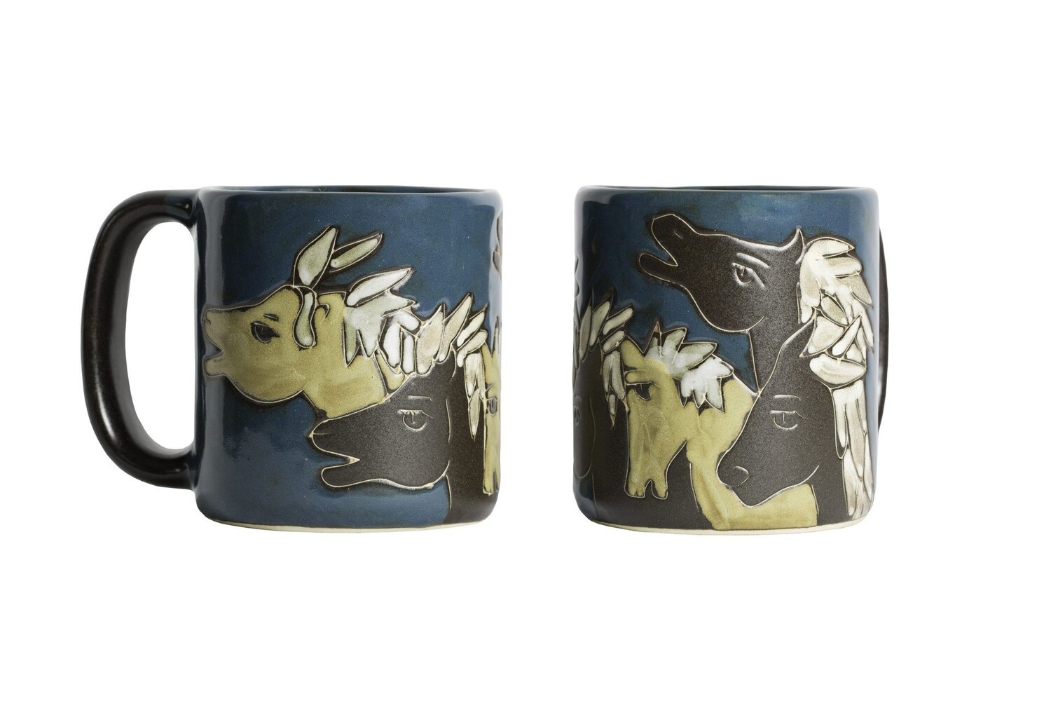 Mara Stoneware Mug-   Mustangs