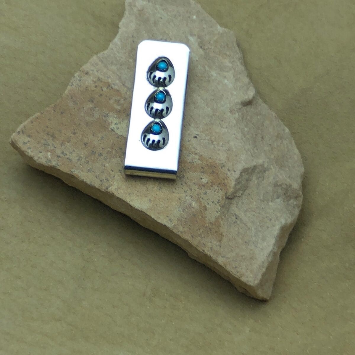 JM 150  Triple Bear Paw Money Clip