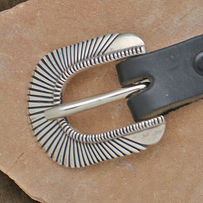 Sterling silver Ranger belt buckle