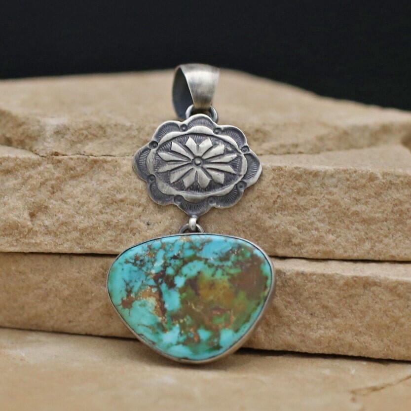 BIL 258 A Bernice Chavez dangle pendant