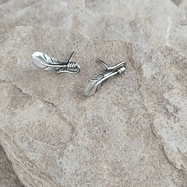 Mini Eagle feather designed by Lena Platero