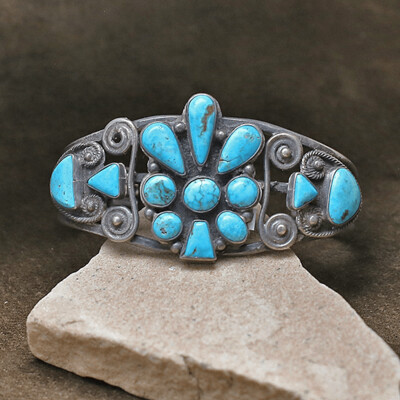 1950's Navajo cluster bracelet