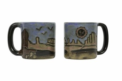 Mara Stoneware Mug- Desert Scene