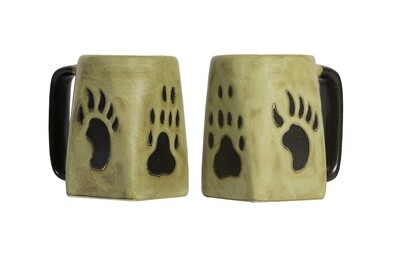 Mara Stoneware Mug- Animal Paw Prints