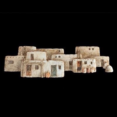 HOPI PUEBLO- 24&quot; X 7&quot;