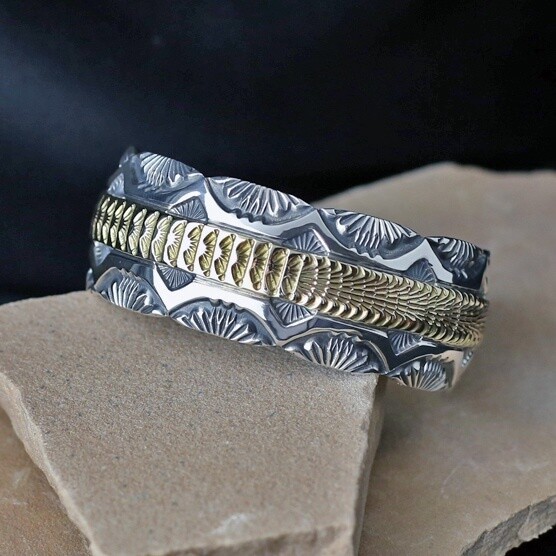 Marc Antia extra wide cuff bracelet
