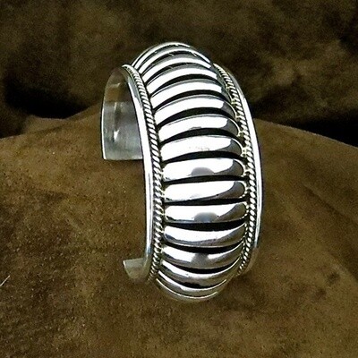 Thomas Charley 1-1/4" large cuff bracelet