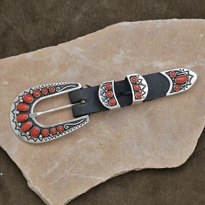 Coral Ranger style belt buckle