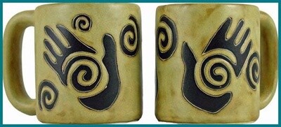 Mara Stoneware Mug- Handprint Design
