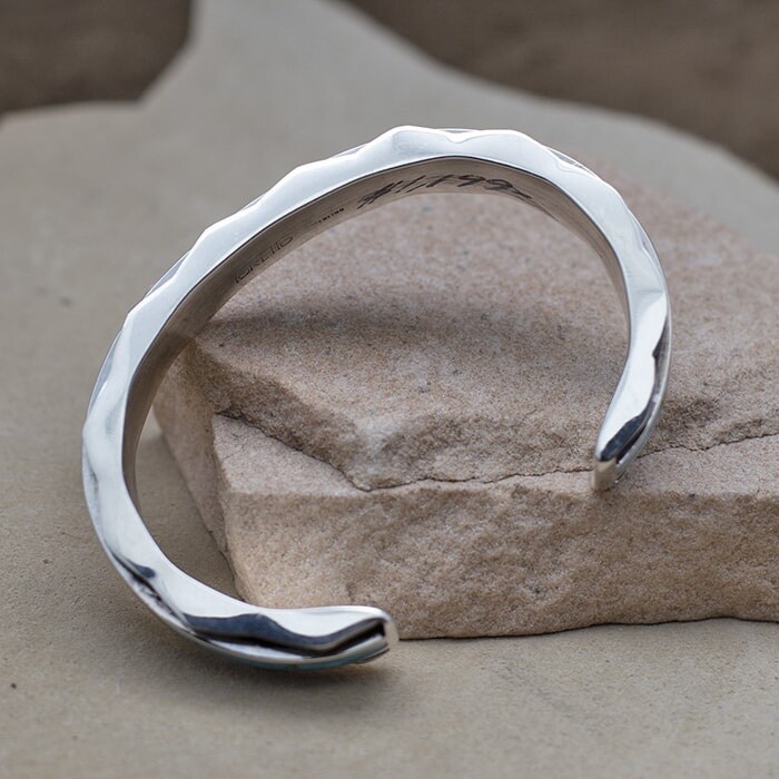 Larry Loretto channel inlay bracelet