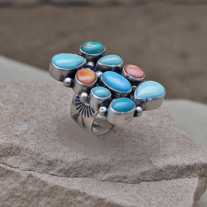 Multi-color cluster ring- BIL 398