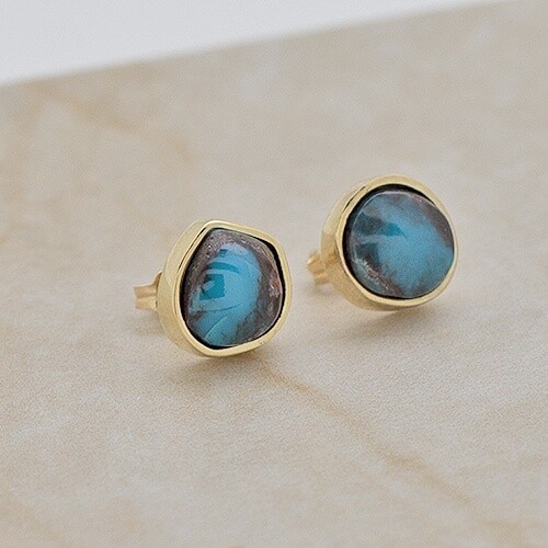 Bisbee turquoise post earrings