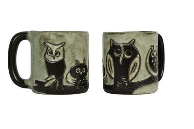 Mara Stoneware Mug-  Owl Family