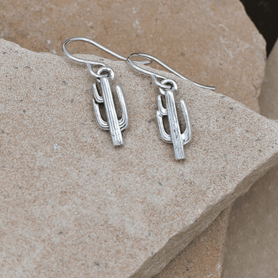 Mini Saguaro Cactus earrings