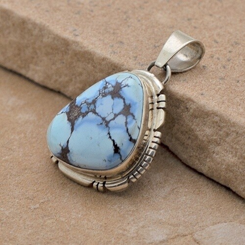 Thomas Francisco pendant w/Golden Hills Turquoise -ANA 1443