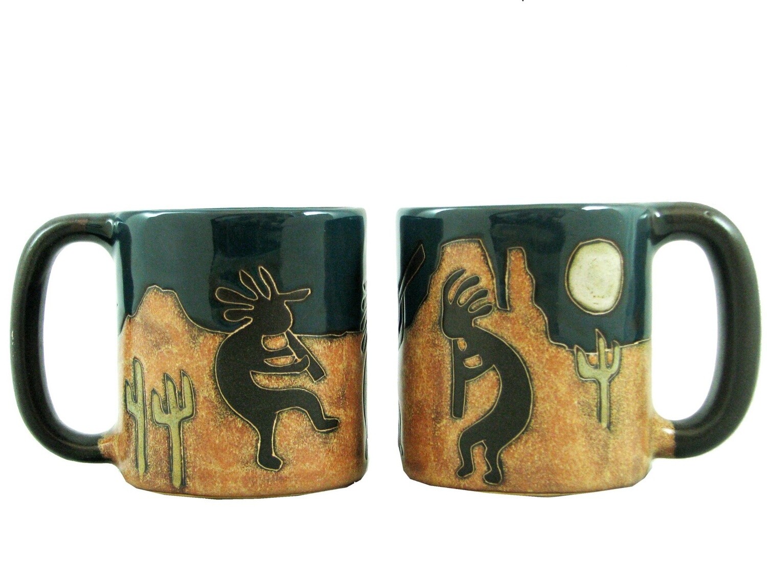 Mara Stoneware Mug-  Kokopelli