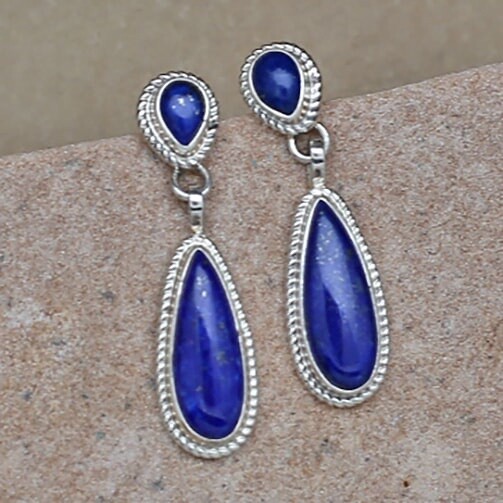 ANA 1402 Double drop dangle earrings