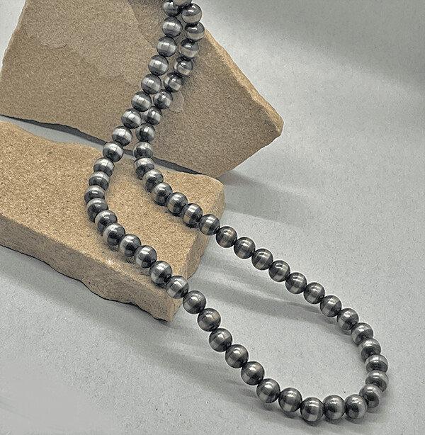 Navajo Pearls 20&quot;, Bead Size: 10 mm