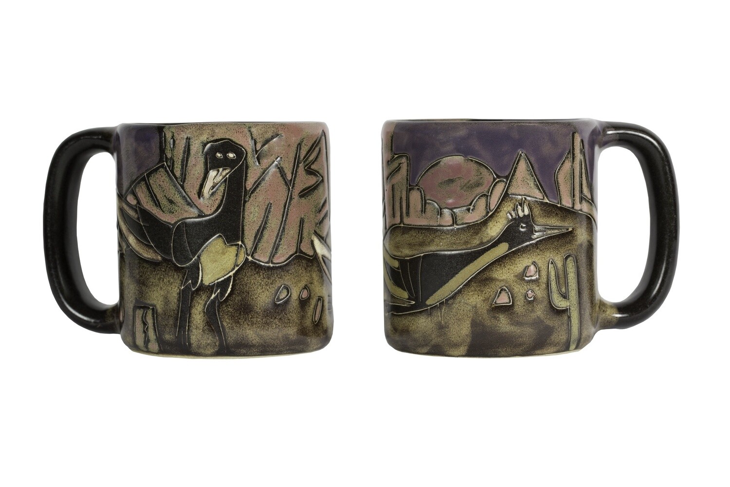 Mara Stoneware Mug-Roadrunner