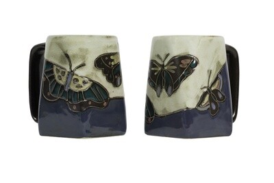 Mara Stoneware Mug -Butterflys