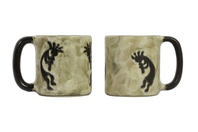 Mara Stoneware Mug- Kokopelli Design