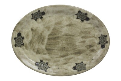 Mara Stoneware Plate-Turtles