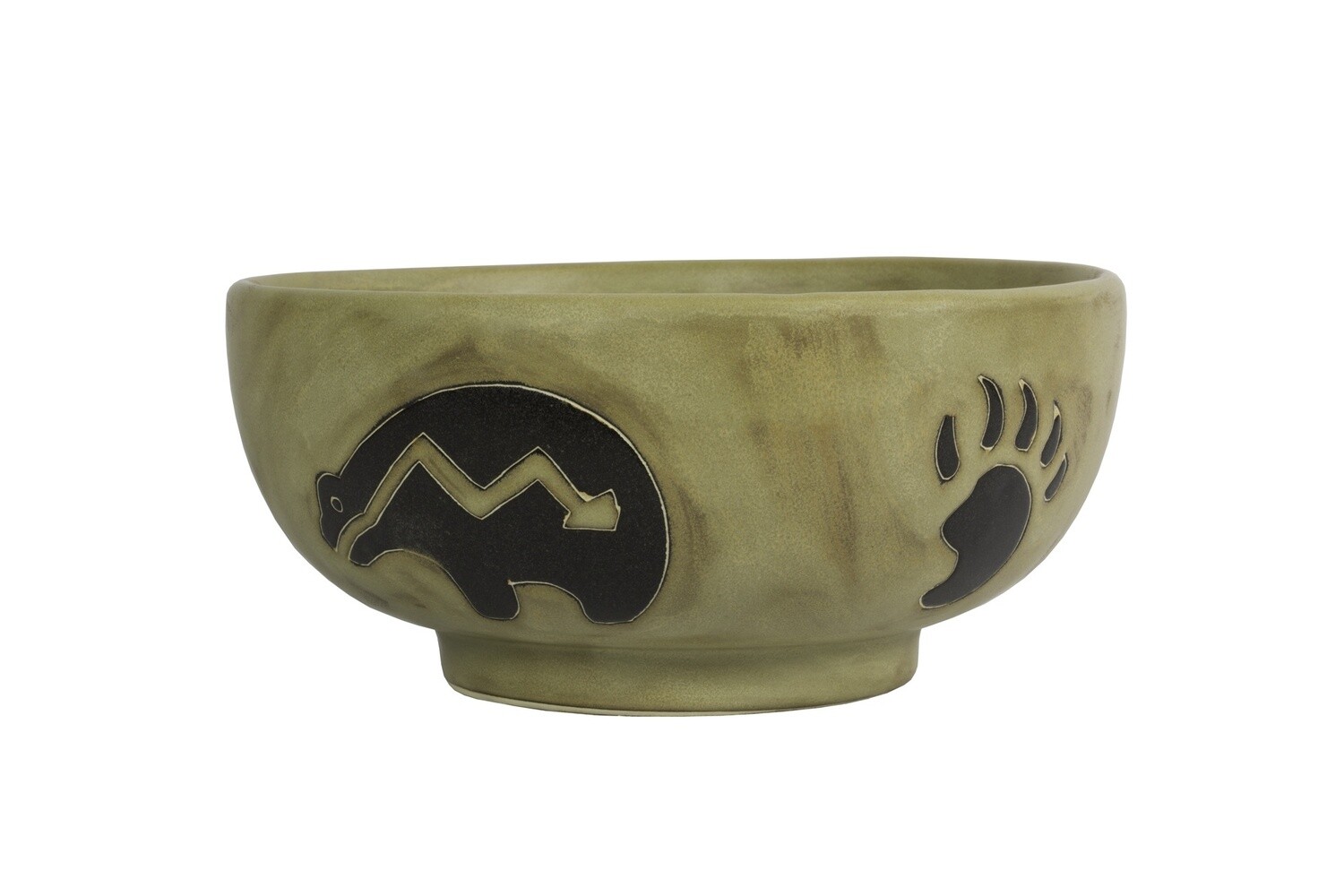 Mara Stoneware Large Bowl- Bear fetish