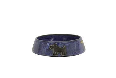 Mara Stoneware dog bowl