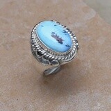 Medium sized Golden Hills turquoise ring, Ring Size: ANA1541