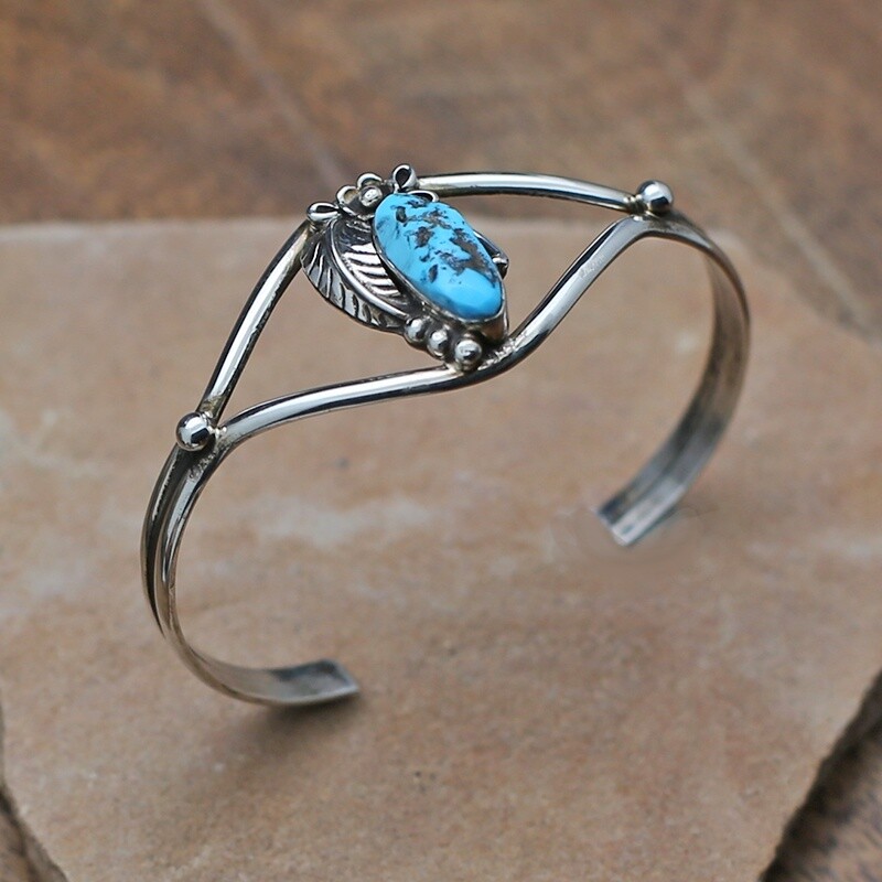Vintage Sleeping Beauty turquoise bracelet