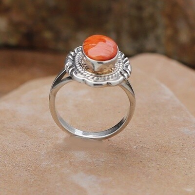 Small ring w/orange spiny shell ring